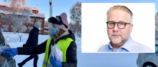 Provtagningar avbokas i Luleå och Piteå – hälften av personalen sjuk