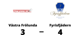 Fyrisfjädern vann toppmötet mot Västra Frölunda