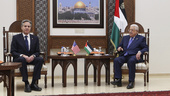 Blinken mötte Abbas – uppmanade till reformer
