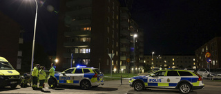 Fönster beskjutet i bostadshus i Norrköping