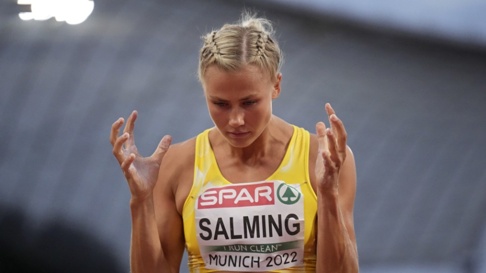 Det blir inget VM i Budapest i augusti för höjdhopparen Bianca Salming. Arkivbild.