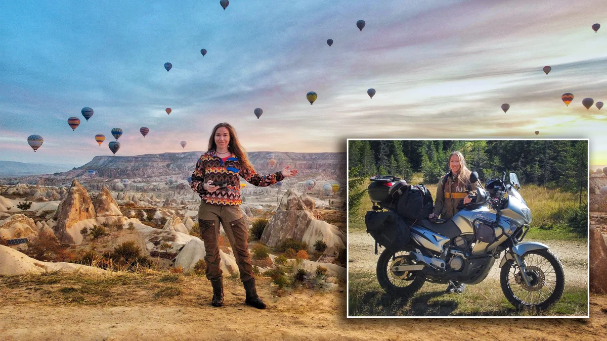 ”Att sitta på motorcykeln är ren meditation för mig”