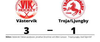 Äntligen seger för Västervik mot Troja/Ljungby