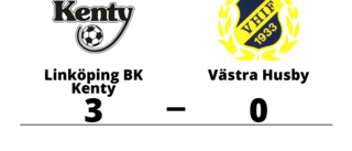 Seger till Linköping BK Kenty efter walk over från Västra Husby