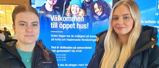 Emilia och Jonna överväger universitetsstudier i Luleå