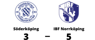 Seger för IBF Norrköping med 5-3 mot Söderköping