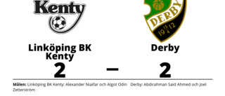 Oavgjort i toppmötet mellan Linköping BK Kenty och Derby