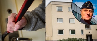 Inbrott i lägenhetshus i Visby – flera förråd uppbrutna