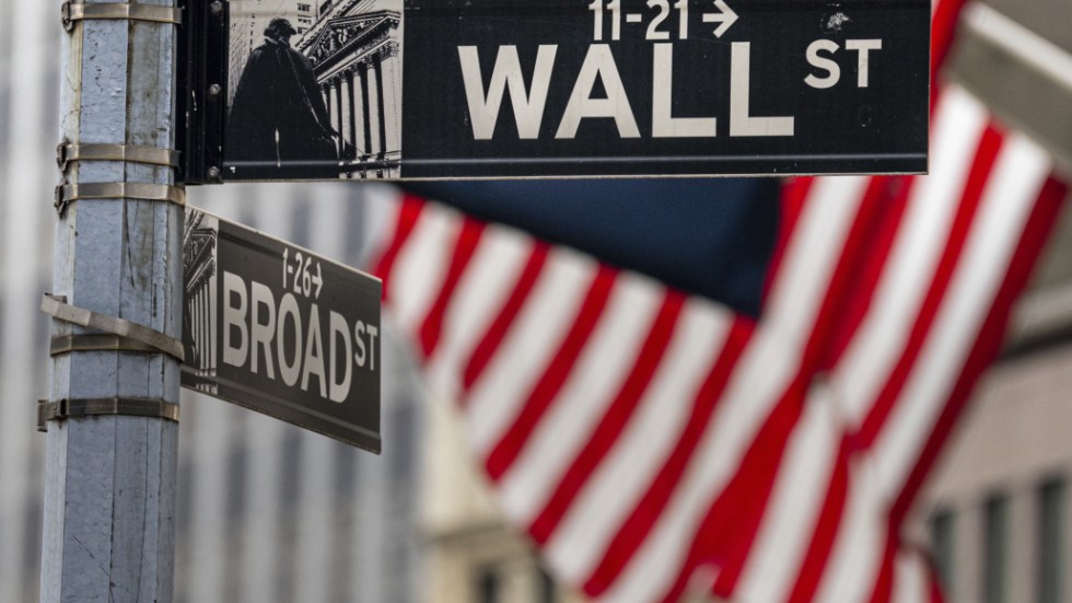 Wall Street rörde sig runt nollan. Arkivbild.