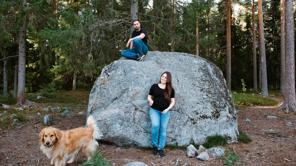 Between a rock and a safe place: Mario and Helda love how secure Skellefteå feels.
