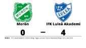 IFK Luleå Akademi vann klart mot Morön på Skogsvallen
