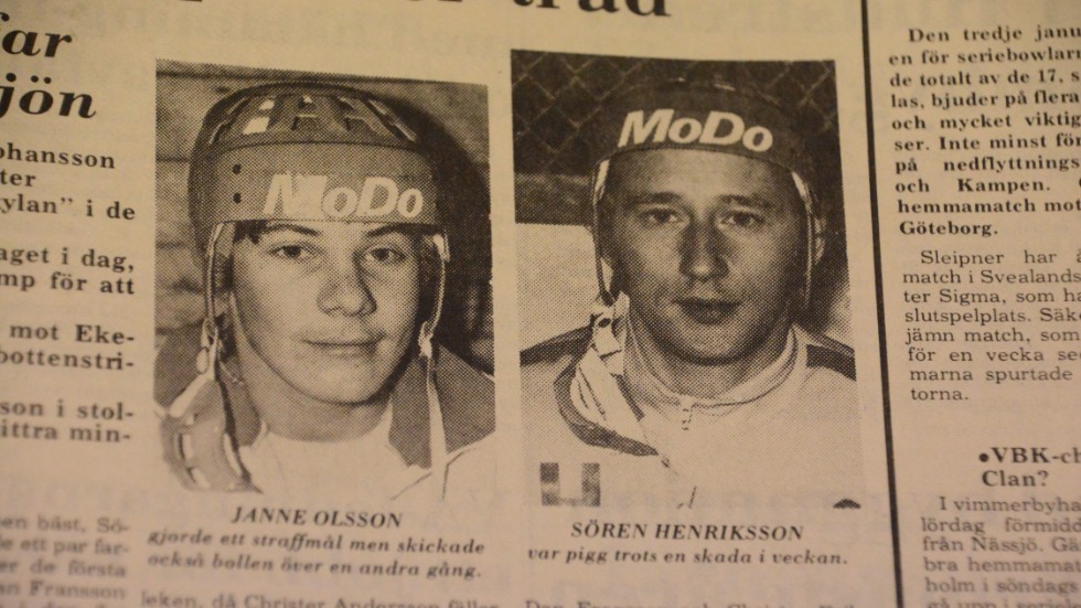 1980. Janne Olsson och Sören Henriksson var bra