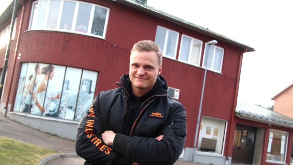 Han var 20 år gammal när han tog över gymmet i Kisa. Nu driver Niklas Nilsson en stabil verksamhet.