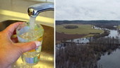 Larmet: Dricksvattnet kan ha förorenats av översvämningarna