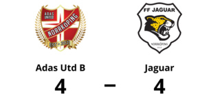 Reinhold Demo poängräddare i 88:e minuten för Jaguar mot Adas Utd B