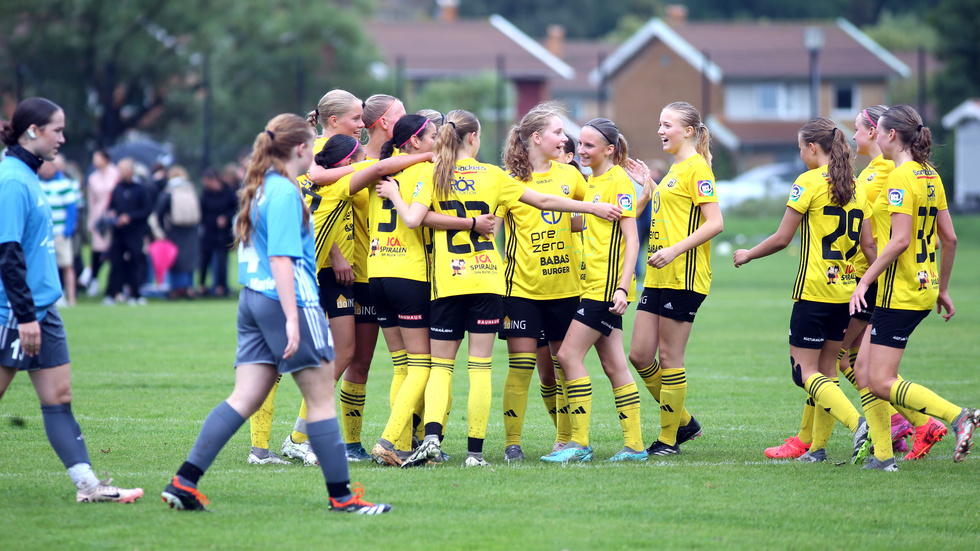 Smedbys F15 förlorade i kvartsfinalen mot norska Lyn med 8-0. Nu är alla lag från Norrköping utslagna. 