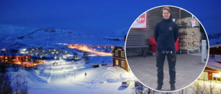 William, 26, ny chef i fjällbutiken vid gränsen till Norge
