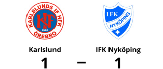 Kryss för Karlslund hemma mot IFK Nyköping