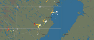 BREAKING: Thunderstorms hit Skellefteå region