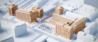 Planen: Riv hus i centrumet – bygg sex nya med 300 lägenheter