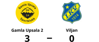 Gamla Upsala 2 för tuffa för Viljan - förlust med 0-3