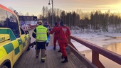 Stort pådrag efter larm om drunkning vid Lejonströmsbron