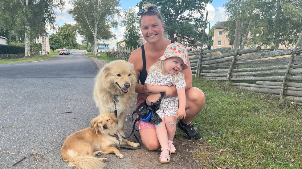 Sådan ägare, sådan hund? Jamenvisst kan man skönja vissa likheter när vi ser den blonda ligan bestående av Ronja och Thea Edgar Hansen, den finska lapphunden Ekko och den rumänska gatuhunden Luna.