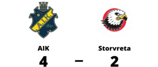 Storvreta föll i toppmötet mot AIK