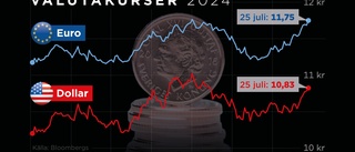 Kronan faller igen – kan påverka räntebeslut