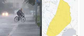SMHI varnar för kraftigt regn i Norrbotten 