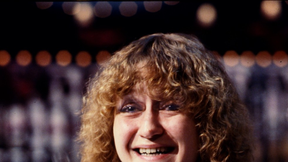 Med låten "Hit men inte längre" kom Liza Öhman trea i Melodifestivalen 1980. Arkivbild.