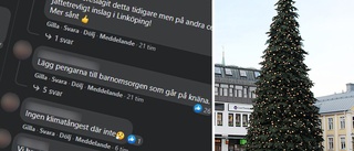 Linköpingsborna kokar efter nyheten om konstis på torget