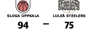 Luleå Steelers förlorade borta mot Sloga Uppsala