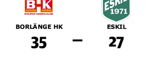 Eskil förlorade borta mot Borlänge HK