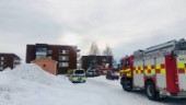 Lägenhetsbrand i Boden – livräddningsinsats pågår