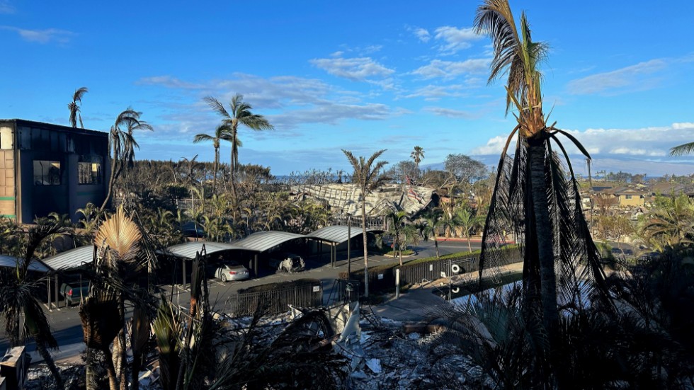 Familjen Yusephs hem i Lahaina förstördes i branden.