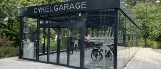 Förslaget: Cykelgarage på Visborg med väggar och tak