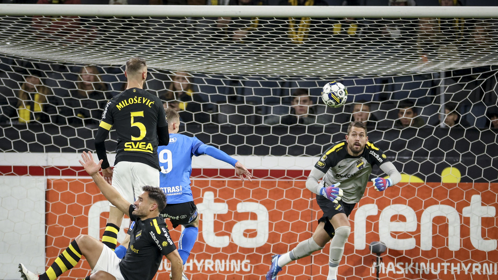 AIK mot Halmstad slutade 1–1.