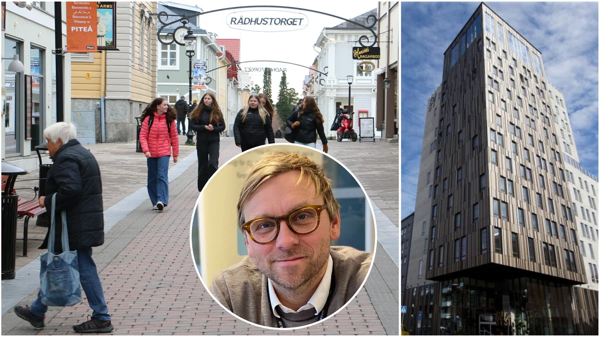 Mer än en miljard kronor spenderades i Piteås stadskärna