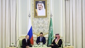 Putin hyllar relationer i Mellanöstern