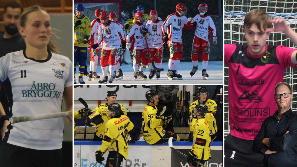 Emma Sjökvist, Målilla Bandy, Vimmerby Hockey och Tim Johansson är några av spelarna och lagen som stack ut under helgen.