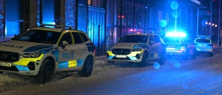 Stor polisinsats i centrala Linköping efter larm om bråk