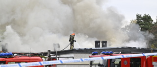 Explosion i Hässelby villastad – boende utrymmer efter brand