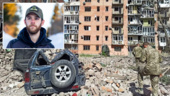Kevin, 29, hjälparbetare i Ukrainakriget: "Fruktansvärda syner"
