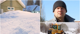Mer snö i villaområden – kommunen måste spara