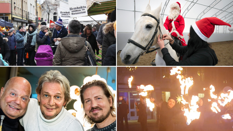 Marknader, konserter, eldshow och luciatåg till häst är bara några av de saker som kommer ske i Vimmerby och Hultsfred.