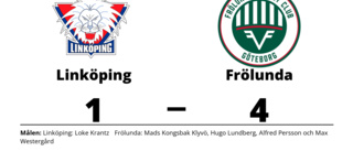 Loke Krantz mål räckte inte för Linköping mot Frölunda