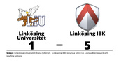 Linköping IBK avgjorde mot Linköping Universitet i tredje perioden