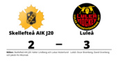 Luleå vann mot Skellefteå AIK J20 i förlängningen