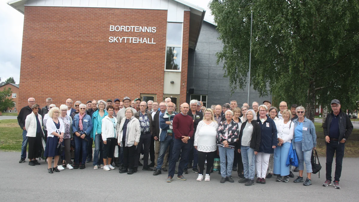 Mycket nostalgi på klassåterträff i Norsjö